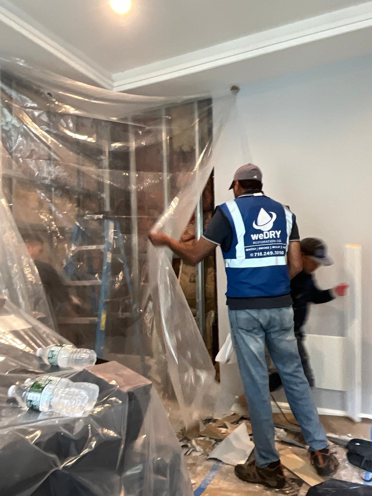 Restoration Crew at Work