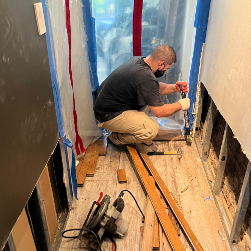 Construction & Flooring Work